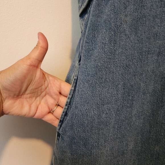 MCGUIRE Denim Sorbonne Mini Dress in Josephine Size Medium - Picture 8 of 16